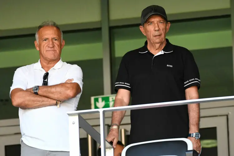 Ghislain PRINTANT and Jean Louis GASSET during the Friendly match between Nice and Torino at Allianz Riviera on July 30, 2022 in Nice, France. (Photo by Pascal Della Zuana/Icon Sport)