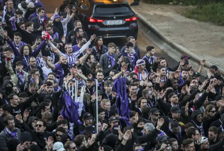 Les supporters du TFC à Lisbonne (Photo by Icon Sport)