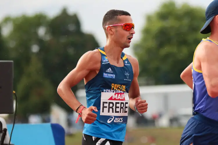 Mehdi FRERE and Jimmy GRESSIER - 5000 m during the French Championship on June 26, 2021 in Angers, France. (Photo by Stadion-Actu/Icon Sport)   - Photo by Icon Sport