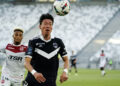 18 Ui Jo HWANG (fcgb) during the Ligue 2 BKT match between Bordeaux and Valenciennes at Stade Matmut Atlantique on July 30, 2022 in Bordeaux, France. (Photo by Dave Winter/FEP/Icon Sport) - Photo by Icon sport   - Photo by Icon Sport