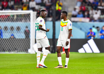 Pape GUEYE et Ismaila SARR (équipe du Sénégal) - Photo by Icon Sport