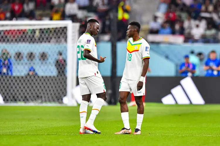 Pape GUEYE et Ismaila SARR (équipe du Sénégal) - Photo by Icon Sport