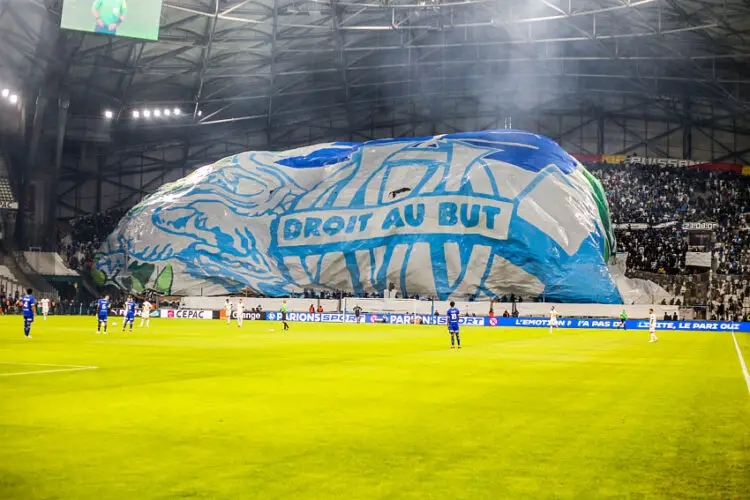 Tifo OM - Photo by Icon Sport