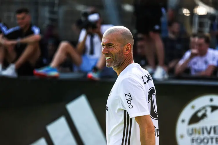Zinedine Zidane  - Photo by Icon Sport