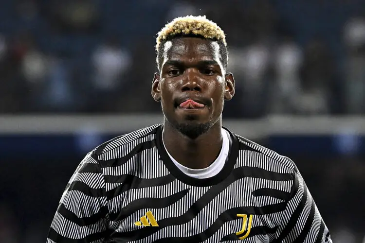 Paul Pogba of Juventus FC warms up during the Serie A football match between Empoli FC and Juventus FC at Carlo Castellani stadium in Empoli (Italy), September 3rd, 2023./Sipa USA No Sales in Italy - Photo by Icon sport   - Photo by Icon Sport