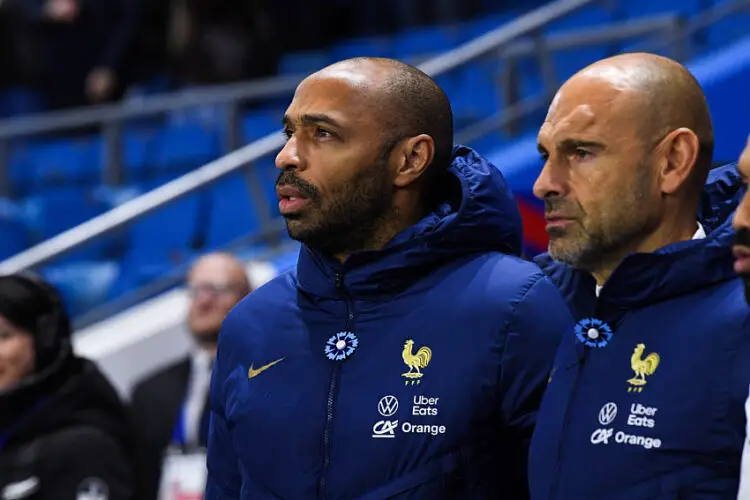 Thierry Henry et Gérald Baticle
(Photo by Icon Sport)
