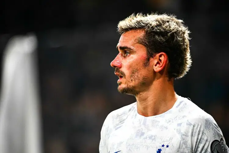 Antoine GRIEZMANN of France during the UEFA Euro 2024, Group B qualifications match between Greece and France at OPAP Arena on November 21, 2023 in Athens, Greece. (Photo by Anthony Dibon/Icon Sport)   - Photo by Icon Sport