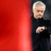 Jose Mourinho coach of AS Roma attends ther warm up during the Italy cup football match between SS Lazio and AS Roma at Olimpico stadium in Rome (Italy), January 10th, 2024./Sipa USA No Sales in Italy - Photo by Icon sport   - Photo by Icon Sport