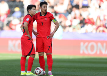 Lee Kangin, Son Heung Min - Photo by Icon Sport