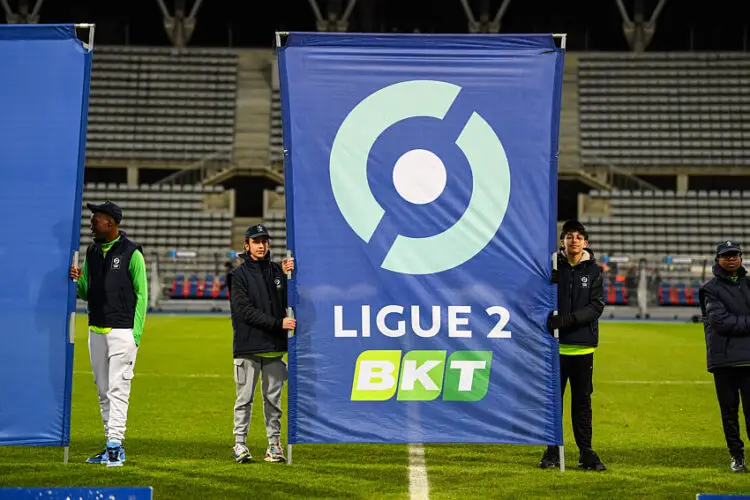 Illustration du logo de la Ligue 2 - Photo by Icon Sport