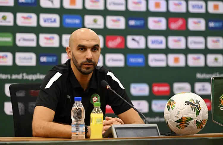 Walid Regragui, head coach of Morocco - Photo by Icon Sport