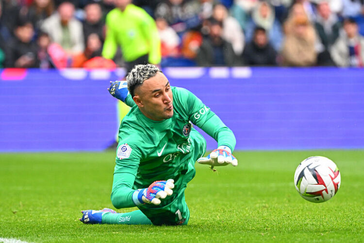 Keylor NAVAS of PSG during the Ligue 1 Uber Eats match between Paris and Reims at Parc des Princes on March 10, 2024 in Paris, France.(Photo by Anthony Dibon/Icon Sport)   - Photo by Icon Sport