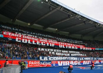 Supporters du PSG - Photo by Icon Sport