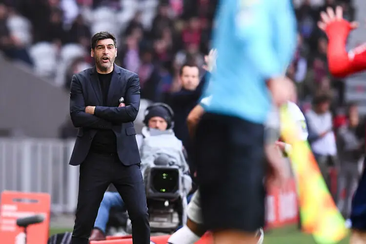 Paulo FONSECA (Entraineur Lille LOSC) during the Ligue 1 Uber Eats match between Lille and Rennes at Decathlon Arena Stade Pierre Mauroy on March 10, 2024 in Lille, France.(Photo by Philippe Lecoeur/FEP/Icon Sport)   - Photo by Icon Sport