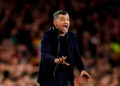FC Porto manager Sergio Conceicao gestures on the touchline during the UEFA Champions League Round of 16, second leg match at the Emirates Stadium, London. Picture date: Tuesday March 12, 2024.   Photo by Icon Sport   - Photo by Icon Sport