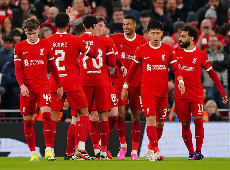 L'équipe de Liverpool - Photo by Icon Sport
