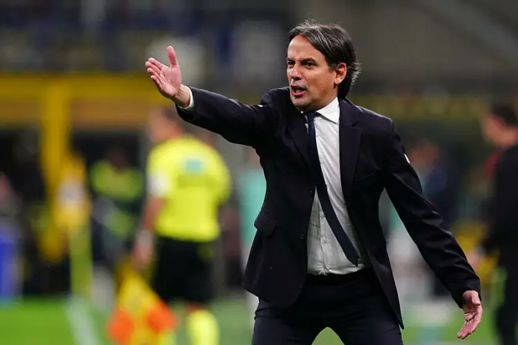 Simone Inzaghi - Photo by Icon Sport
