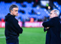 Luis ENRIQUE (Entraîneur du PSG) et Luis CAMPOS (Directeur sportif du PSG) - Photo by Icon Sport