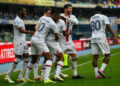 Samuel Chukwueze et ses coéquipiers (AC Milan) - Photo by Icon Sport