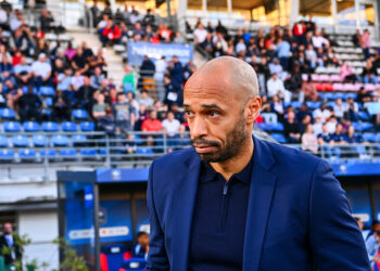 Espoirs Thierry HENRY (Entraîneur de l'équipe de France  Espoirs) during the International friendly match U23 between France and Ivory Coast at Stade Gaston-Petit on March 22, 2024 in Chateauroux, France. (Photo by Daniel Derajinski/Icon Sport)   - Photo by Icon Sport