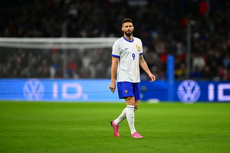 Olivier Giroud of France during the friendly match between France and Chile at Orange Velodrome on March 26, 2024 in Marseille, France.(Photo by Baptiste Fernandez/Icon Sport)   - Photo by Icon Sport