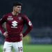 Raoul Bellanova of Torino Fc looks on during the Serie A match beetween Torino Fc and Ss Lazio at Stadio Olimpico on February 22, 2023 in Turin, Italy . (Photo by sportinfoto/DeFodi Images) - Photo by Icon Sport
