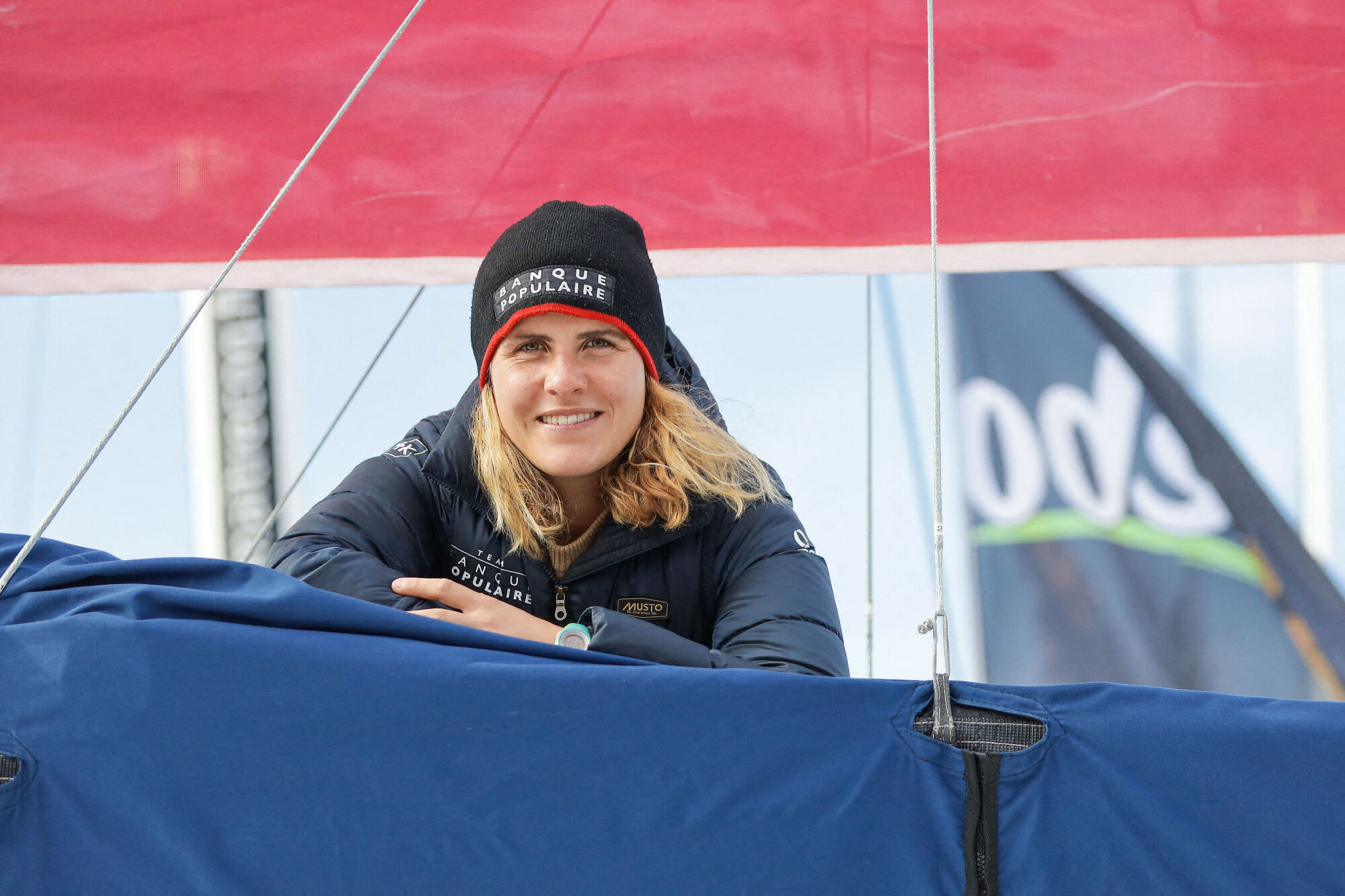 Vendée Globe Clarisse Crémer et Tanguy Le Turquais blanchis Sport.fr