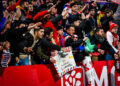 Des supporters de l'Atletico de Madrid - Photo by Icon sport