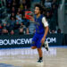Tyger CAMPBELL of Saint Quentin  during the Leaders Cup quarter final match between Paris Basketball and Saint-Quentin Basket-Ball at Arena Saint-Etienne Metropole on February 16, 2024 in Saint-Etienne, France. (Photo by Romain Biard/Icon Sport)