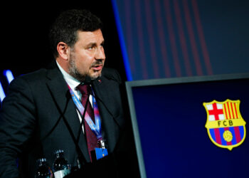 Eduard Romeu (Vice-président financier du FC Barcelone) - 
Photo by Icon Sport