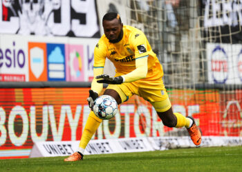 Charleroi's goalkeeper Herve Koffi