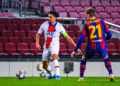MARQUINHOS (PSG) et Frenkie DE JONG (FC Barcelone) - Photo by Icon Sport