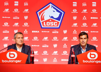 Letang et Fonseca en 2022 à Lille, France. (Photo by Franco Arland/Icon Sport)   - Photo by Icon Sport