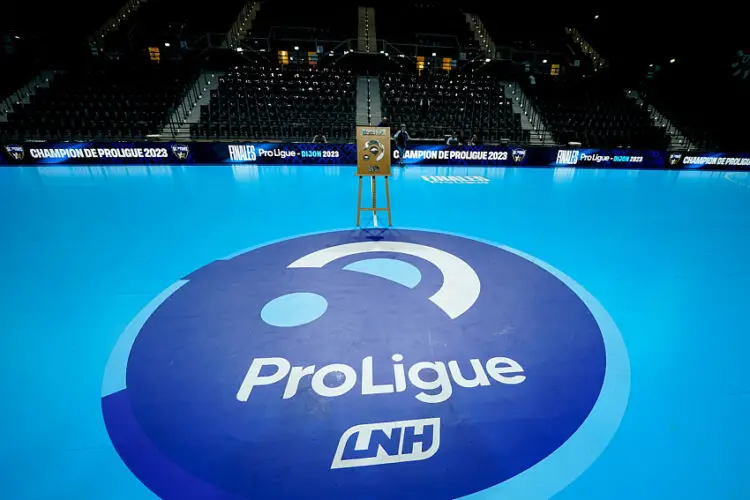 Illustration of Trophy during the Proligue Final match between Saran Loiret Handball and Dijon Metropole Handball at  on June 4, 2023 in Dijon, France. (Photo by Hugo Pfeiffer/Icon Sport)   - Photo by Icon Sport