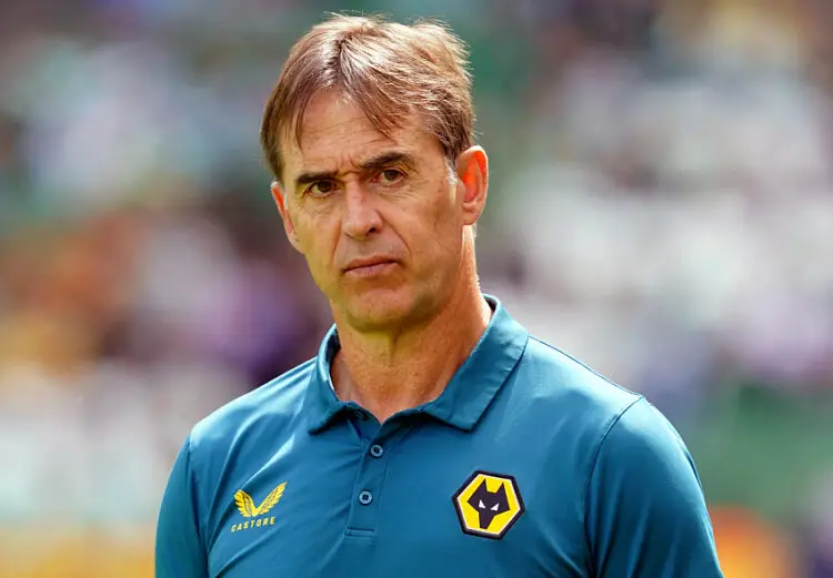 Wolverhampton Wanderers manager Julen Lopetegui during the pre-season friendly match at the Aviva Stadium, Dublin. Picture date: Saturday July 29, 2023. - Photo by Icon sport   - Photo by Icon Sport
