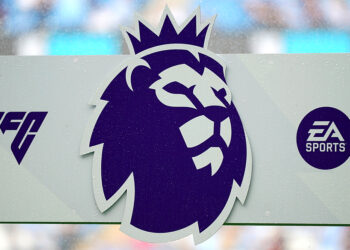 A general view of the Premier League logo during the Premier League match at the Etihad Stadium, Manchester. Picture date: Saturday September 2, 2023. - Photo by Icon sport  - Photo by Icon Sport