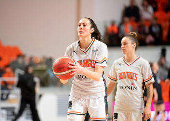 Sarah MICHEL BOURY of tango bourges basket during the Basketball Eurocup Women between on January 17, 2024 in Bourges, France. (Photo by Baptiste Lhuilier/Icon Sport)   - Photo by Icon Sport
