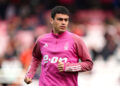 Nottingham Forest's Giovanni Reyna warming up prior to kick-off before the Premier League match at the Vitality Stadium, Bournemouth. Picture date: Sunday February 4, 2024. - Photo by Icon Sport   - Photo by Icon Sport