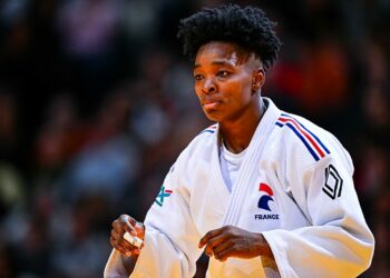 Audrey TCHEUMEO of France during the Paris Grand Slam 2024, Day 3 at AccorHotels Arena on February 4, 2024 in Paris, France. (Photo by Baptiste Fernandez/Icon Sport)   - Photo by Icon Sport