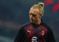 Simon Kjaer of AC Milan looks on during UEFA Europa League 2023/24 Play-Off - 1st leg football match between AC Milan and Rennes Stade Rennais FC at San Siro Stadium, Milan, Italy on February 15, 2024 - Photo by Icon Sport   - Photo by Icon Sport