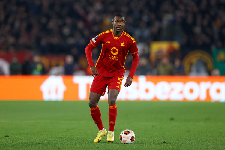 Evan Ndicka (AS Roma)  - Photo by Icon Sport
