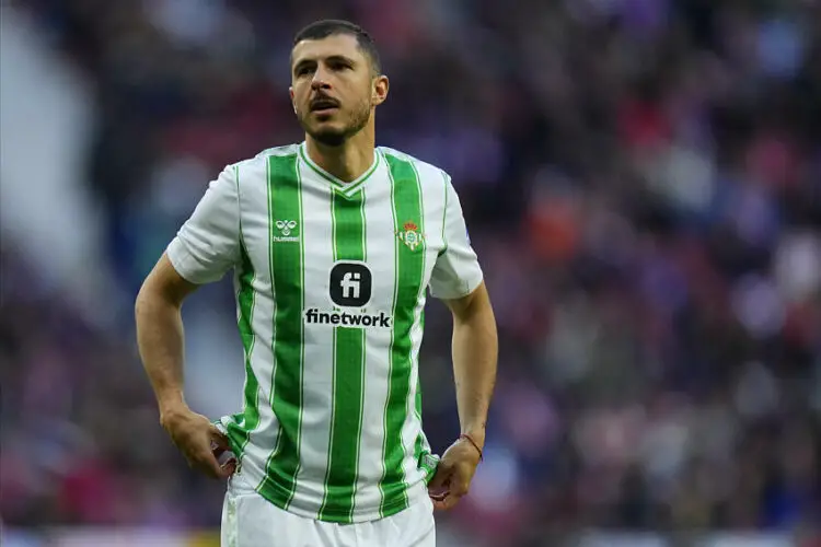 Guido Rodriguez of Real Betis during the La Liga EA Sports, date 27 between Atletico de Madrid and Real Betis played at Civitas Metropolitano Stadium on March 3, 2024 in Madrid, Spain. (Photo by Cesar Cebolla / Pressinphoto / Icon Sport)  - Photo by Icon Sport