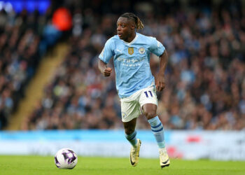 3rd March 2024;  Etihad Stadium, Manchester, England; Premier League Football, Manchester City versus Manchester United; Jeremy Doku of Manchester City runs with the ball Photo by Icon Sport   - Photo by Icon Sport