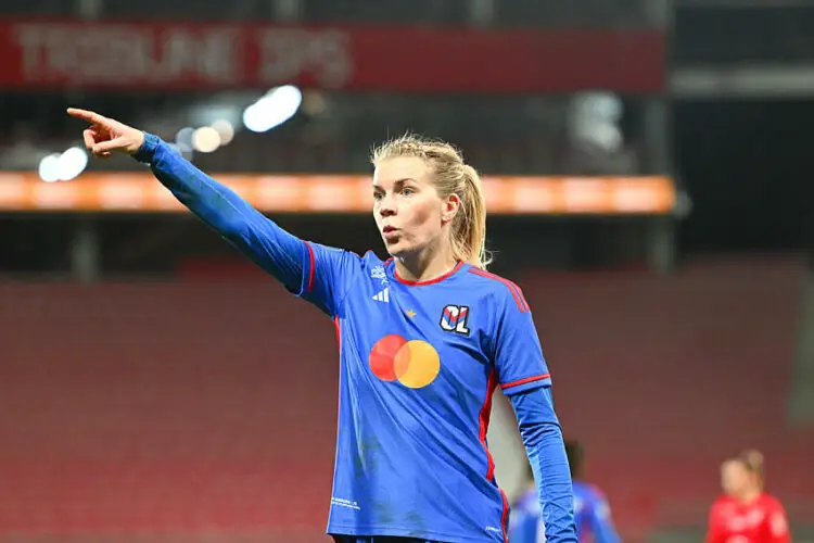 Ada HEGERBERG of OL féminine during the Women's D1 Arkema match between Dijon and Lyon at Stade Gaston Gerard on March 3, 2024 in Dijon, France. (Photo by Vincent Poyer/Icon Sport)   - Photo by Icon Sport