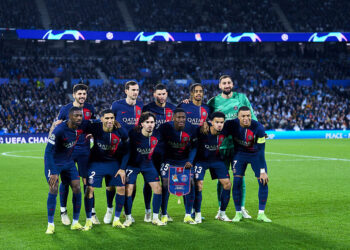 L'équipe du PSG - Photo by Icon Sport