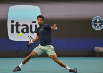 Gaël Monfils
(Photo by Icon Sport)