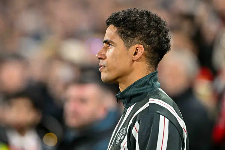 Raphaël Varane of Manchester United during the Premier League match Brentford vs Manchester United at The Gtech Community Stadium, London, United Kingdom, 30th March 2024  (Photo by Cody Froggatt/News Images) in London, United Kingdom on 3/30/2024. (Photo by Cody Froggatt/News Images/Sipa USA) Photo by Icon sport   - Photo by Icon Sport