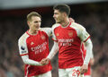 Martin Odegaard et Kai Havertz (Arsenal) - Photo by Icon Sport