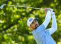 Apr 12, 2024; Augusta, Georgia, USA; Matthieu Pavon tees off on no. 4 during the second round of the Masters Tournament. Mandatory Credit: Adam Cairns-USA TODAY Network/Sipa USA    Photo by Icon Sport   - Photo by Icon Sport