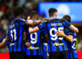 Marcus Thuram et ses coéquipiers de l'Inter Milan (Photo by Icon Sport)